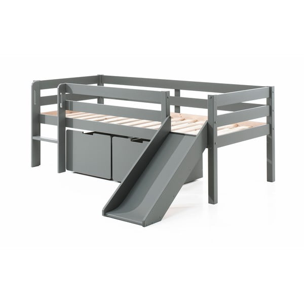 Šedé šuplíky pod dětskou postel 2 ks Pino – Vipack-image-2