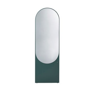 Tmavě zelené stojací zrcadlo 55x170 cm Color - Tom Tailor
