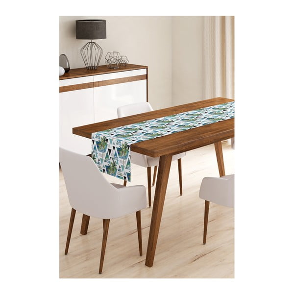 Běhoun na stůl z mikrovlákna Minimalist Cushion Covers Palm World, 45 x 145 cm