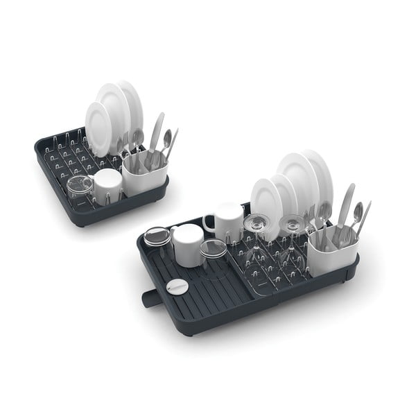 Šedý nastavitelný odkapávač Joseph Joseph Extend-image-1