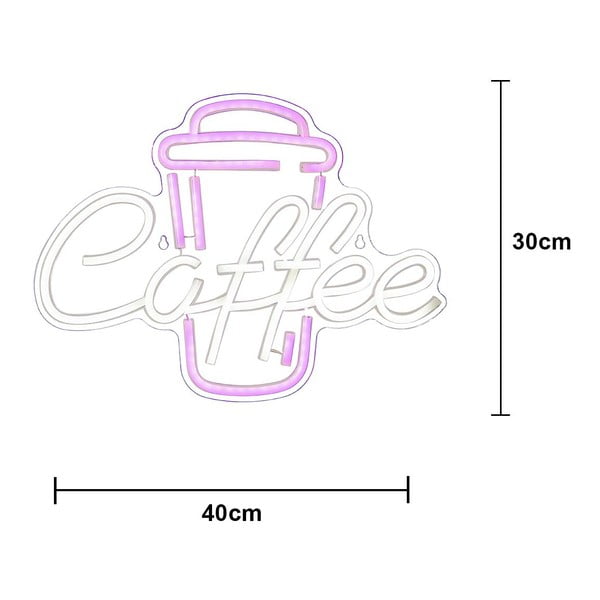 Růžová LED neonová světelná dekorace 5 W Plexy – Star Trading-image-4