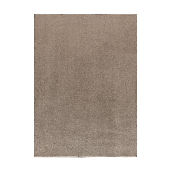 Hnědý koberec z mikrovlákna 80x150 cm Coraline Liso – Universal