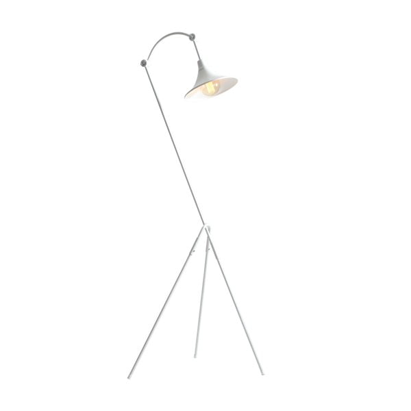 Bílá stojací lampa Custom Form Miller