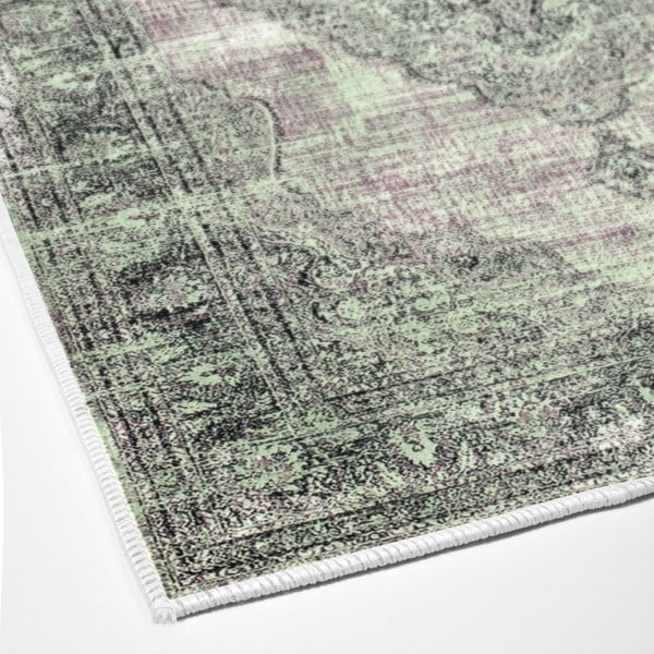 Zeleno-šedé koupelnové předložky v sadě 2 ks 60x100 cm – Foutastic-image-3