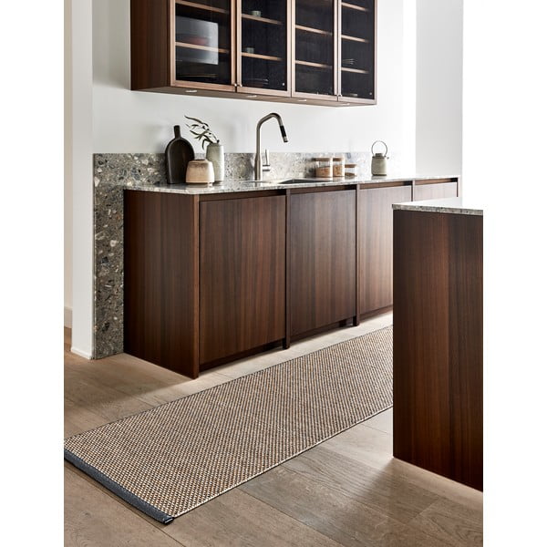 Béžový vnitřní a venkovní běhoun 70x200 cm Effi Granit – Pappelina-image-1