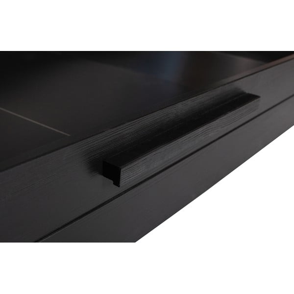 Černý šuplík pod postel 90x200 cm Dennis – WOOOD-image-1