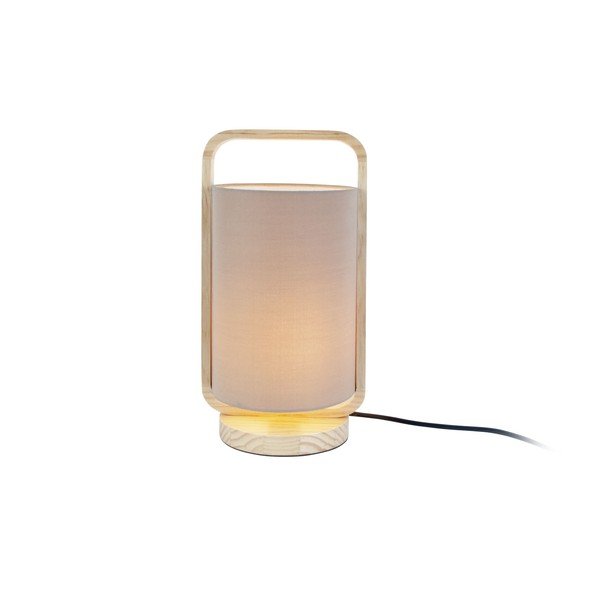 Hnědá stolní lampa Leitmotiv, výška 21,5 cm-image-2