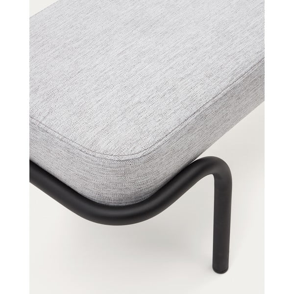 Světle šedá lavice Compo – Kave Home-image-4