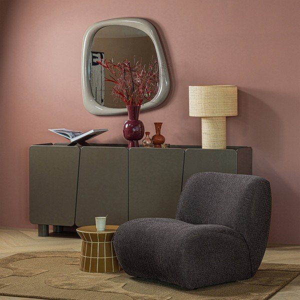 Keramický kulatý odkládací stolek ø 38 cm Plu – WOOOD-image-2