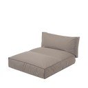 Béžové polstrované zahradní lehátko STAY – Blomus