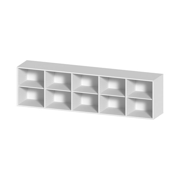 Bílá závěsná knihovna 220x61 cm Mistral – Hammel Furniture-image-2