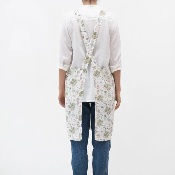 Lněná zástěra White Botany – Linen Tales-image-1