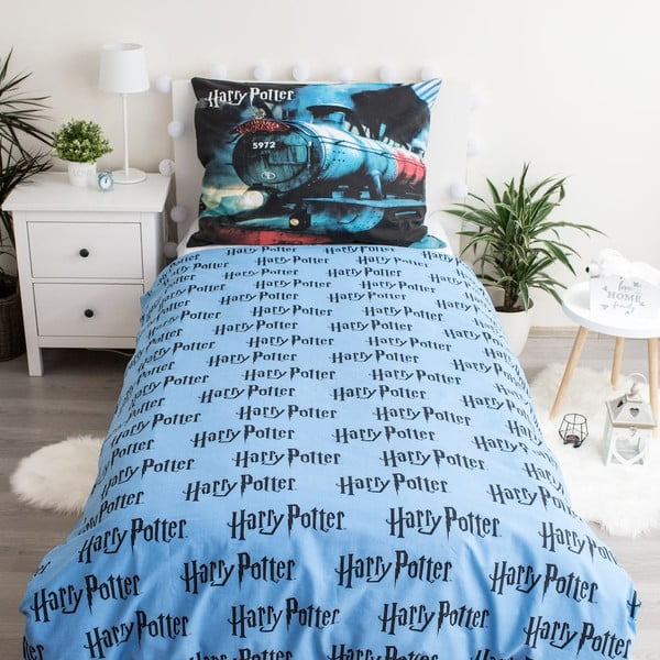 Dětské bavlněné povlečení Jerry Fabrics Harry Potter, 140 x 200 cm-image-1