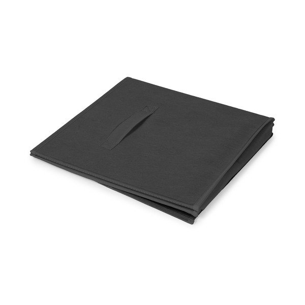 Černý látkový úložný box 31x31x31 cm – Compactor-image-3
