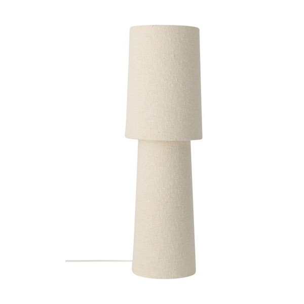 Bílá stolní lampa z materiálu bouclé (výška 58 cm) Philo – Ellos Home