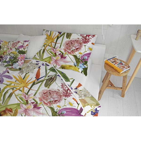 Prošívaná deka a povlak na polštář v sadě z bavlněného saténu 140x200 cm – Butter Kings-image-1