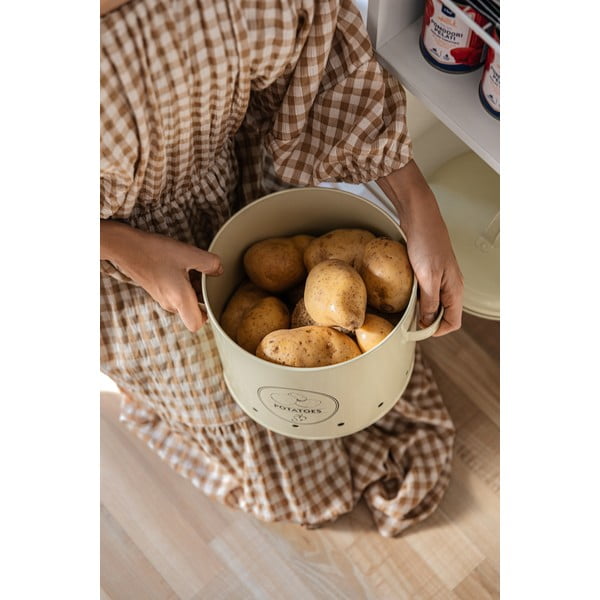 Ocelová dóza na brambory – Esschert Design-image-1