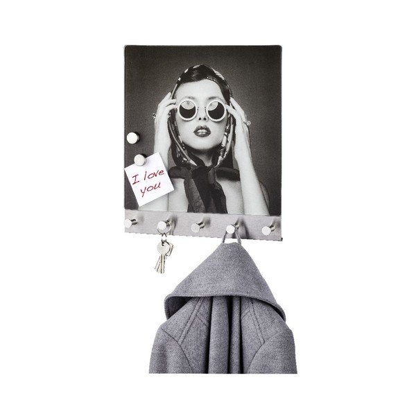 Magnetický věšák na kabáty Wenko Retro Girl-image-2