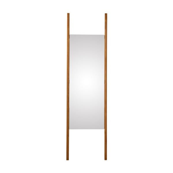 Stojací zrcadlo z masivního dubového dřeva Canett Uno, 46,6 x 170 cm