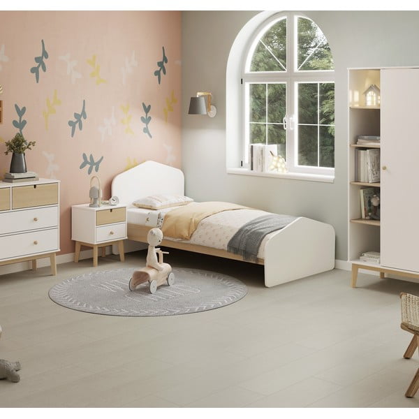 Bílý dětský noční stolek Estefania – Marckeric-image-1
