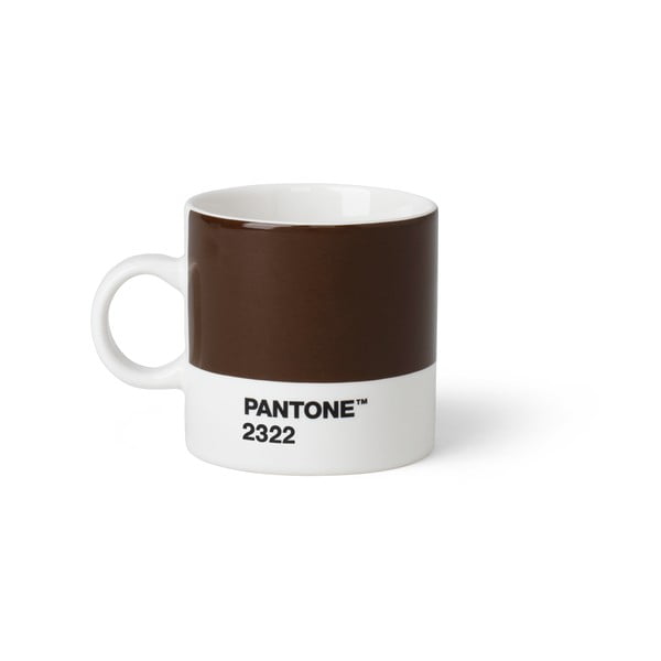 Hnědý hrnek Pantone Espresso, 120 ml