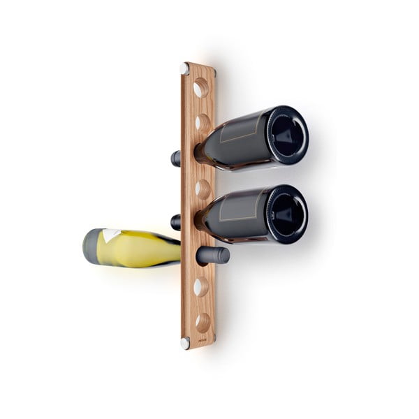 Dřevěný nástěnný stojan na víno Eva Solo Nordic-image-2