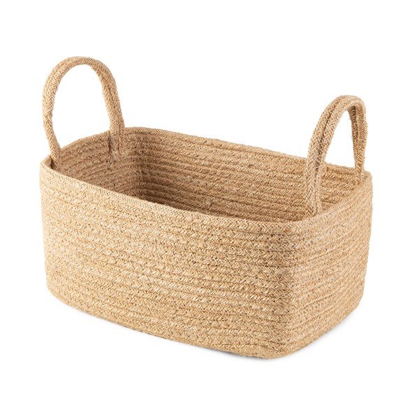 Jutový úložný košík Compactor, 24 x 15 cm-image-4