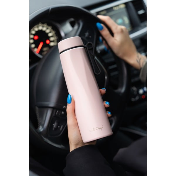 Růžová termoska 500 ml Fuori – Vialli Design-image-4