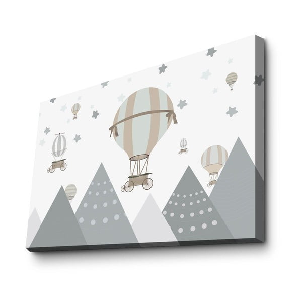 Dětský obrázek 45x70 cm Balloon – Wallity-image-2