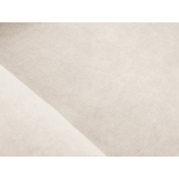 Béžová sametová rohová pohovka Erin – Micadoni Home-image-1