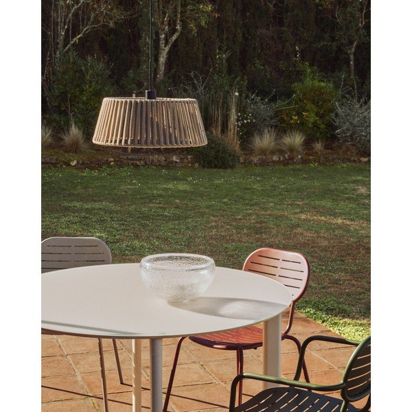 Béžové kovové stínidlo ø 46 cm Aldet – Kave Home-image-1