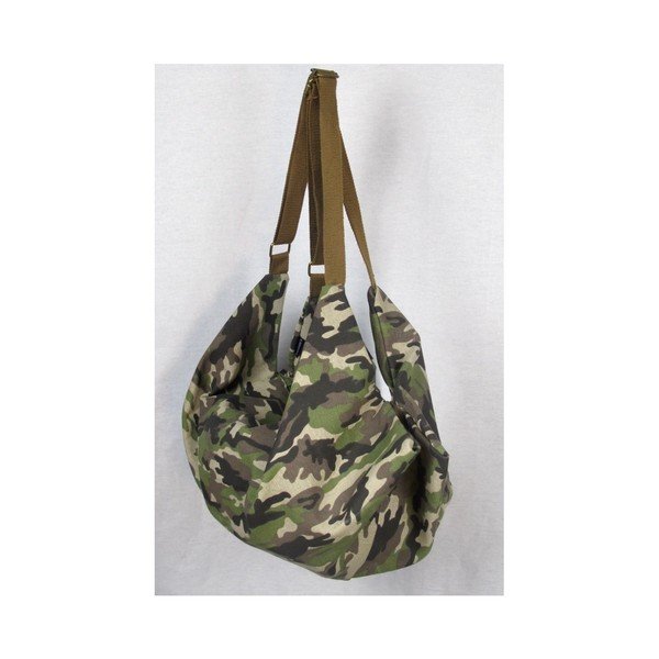 Khaki zelená plátěná taška Sorela Dina-image-1