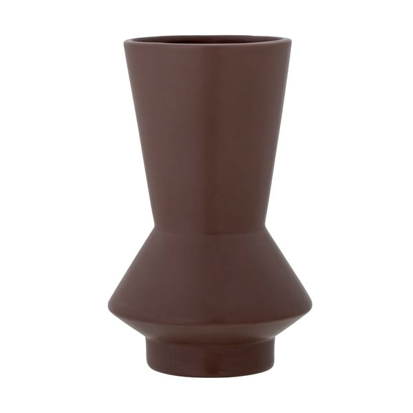 Hnědá váza z kameniny (výška 20 cm) Imre – Bloomingville