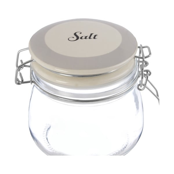 Skleněná dóza na sůl Grocer – Premier Housewares-image-1