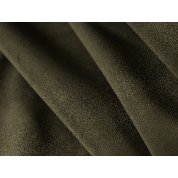 Khaki sametová modulární rohová pohovka (pravý roh/s lenoškou) Jodie – Micadoni -image-4