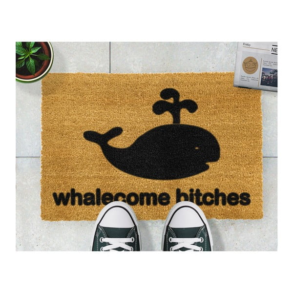 Rohožka Artsy Doormats Whalecome Bitches, 40 x 60 cm