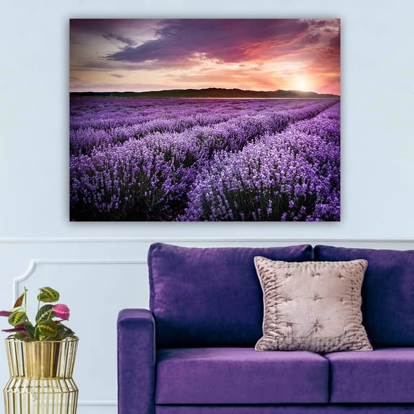 Obraz 100x70 cm Lavender Field – Wallity-image-1
