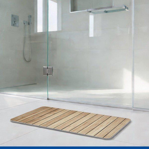 Z křemeliny koupelnová předložka v přírodní barvě 39x60 cm Lepiana – Wenko-image-2