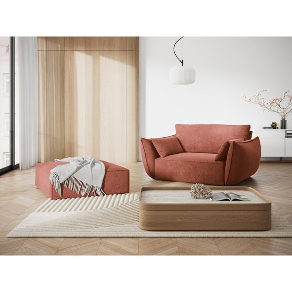 Červená podnožka Vanda – Mazzini Sofas-image-1