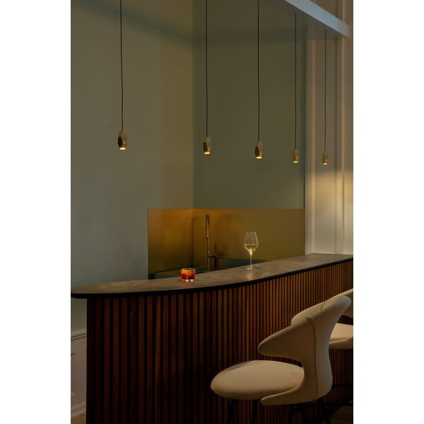 Stínidlo ve zlaté barvě ø 5 cm Brighter Days Hexa – UMAGE-image-1