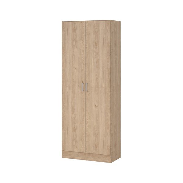 Šatní skříň v dekoru dubu v přírodní barvě 70x181x36 cm Focus – Tvilum