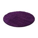 Tmavě fialový kulatý koberec ø 160 cm Life – Ayyildiz Carpets