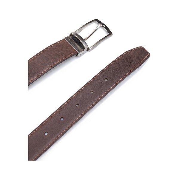 Kožený pásek Brown Green, 125 cm-image-1