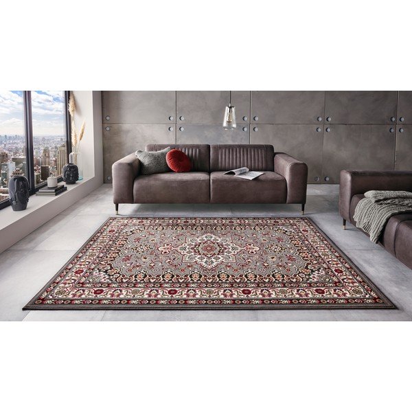Šedý koberec Nouristan Parun Tabriz, 200 x 290 cm-image-1