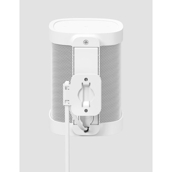 Bílý nástěnný podpěrný systém na reproduktor Sonos Mount for One-image-4