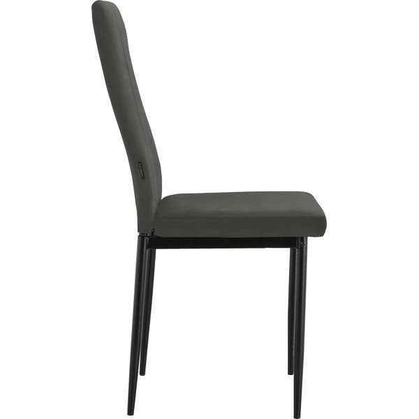 Černá jídelní židle z imitace kůže Kelly – Støraa-image-2