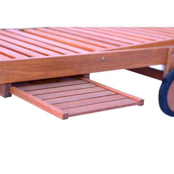 Dřevěné zahradní lehátko Victoria - Rojaplast-image-3