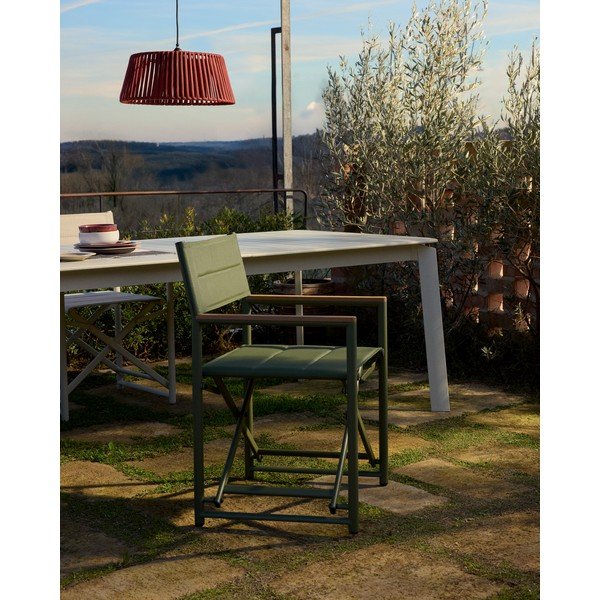 Kovové stínidlo v terakotové barvě ø 46 cm Aldet – Kave Home-image-1