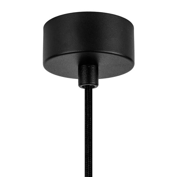 Černé závěsné svítidlo s vnitřkem v měděné barvě Sotto Luce Awa Matte-image-2