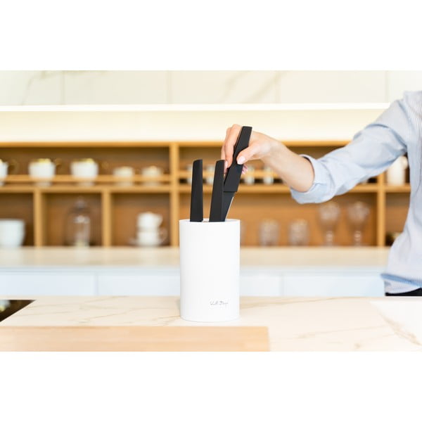 Bílý blok na nože Vialli Design Universal-image-3